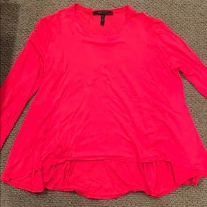 BCBGMAXAZRIA Pink/Red Top